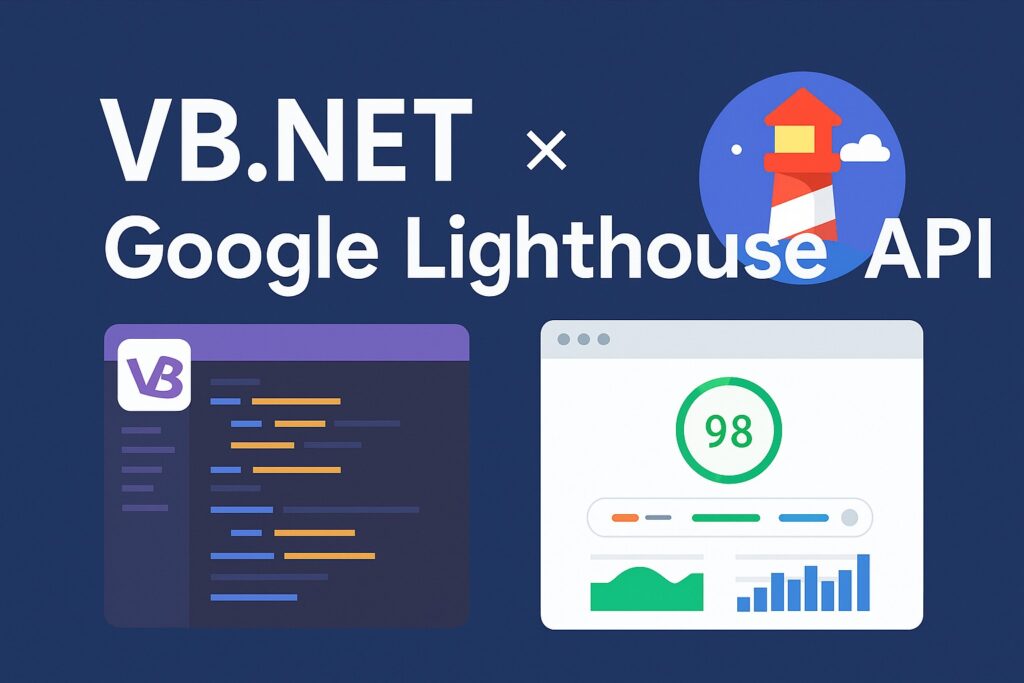 VB.NETからGoogle Lighthouse APIを使用する方法